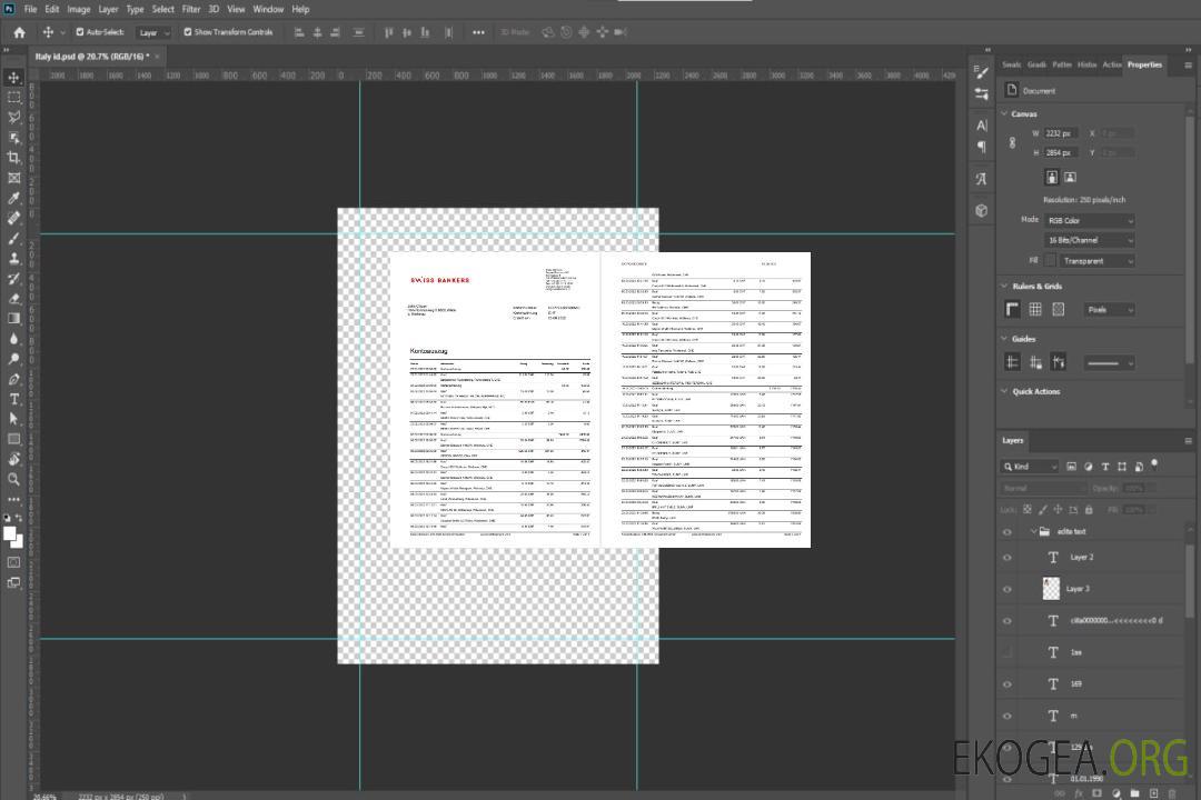 Allemagne Relevé bancaire suisse 5 pages template Allemagne Relevé bancaire suisse 5 pages template